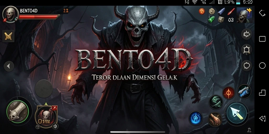 Gameplay BENTO4D yang menegangkan dengan suasana Horror yang intens.