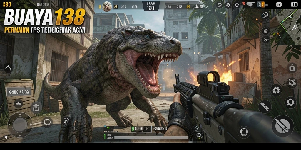 Tampilan gameplay BUAYA138 yang mendebarkan dan penuh aksi.