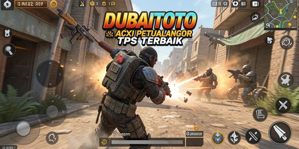 Tampilan aksi mendebarkan dalam gameplay DUBAITOTO yang seru.