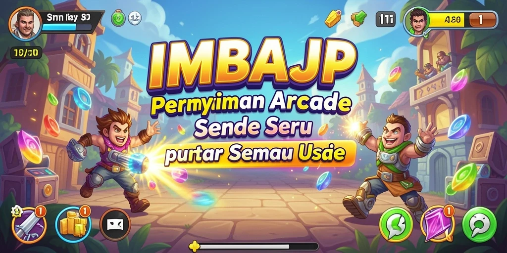 Screenshot IMBAJP menampilkan aksi gameplay Arcade yang seru dan dinamis.