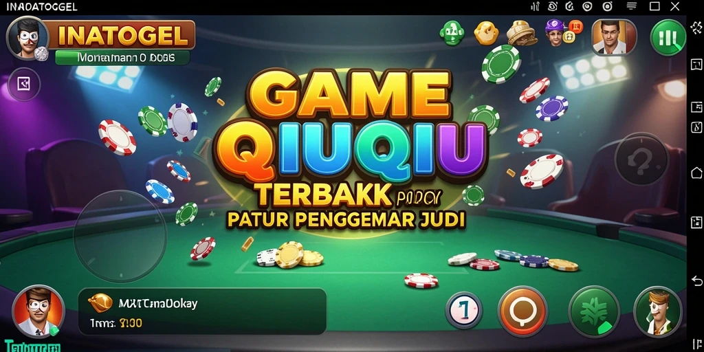 Tampilan gameplay seru di INATOGEL dengan atmosfer QiuQiu yang menyenangkan.