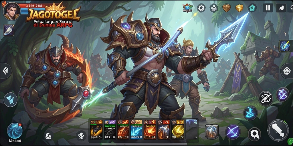 Tampilan gameplay seru dari JAGOTOGEL yang memikat pemain ARPG.