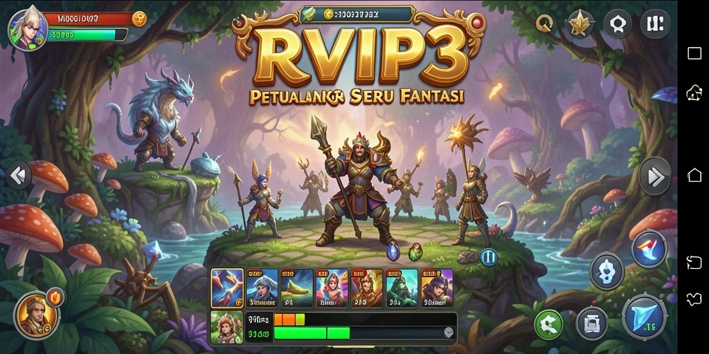 Tampilan gameplay RVIP3 yang memukau dan penuh aksi.