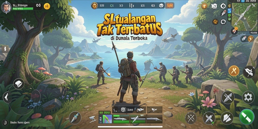 Tampilan gameplay yang menakjubkan dari dunia terbuka SL999.