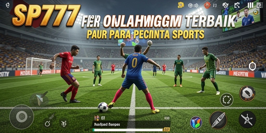 Tampilan gameplay SP777 yang menakjubkan dengan aksi olahraga yang seru.